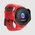  Smart-часы Elari KP-4GR-M-Red 1.3" IPS корп.красный рем.красный 