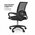  Кресло офисное BYROOM Office Staff plb (VC6001plb-B) черный 