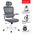  Кресло офисное BYROOM Office Сhallenge (HS-6305W-2-DG) Dark Grey 