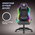  Игровое кресло Defender Factor X RGB 64045 Black 