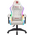  Кресло игровое Defender Energy RGB (64557) белый 