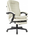  Кресло руководителя Бюрократ T-9950MSG-F слоновая кость (T-9950MSG-F/IVORY-PU) эко.кожа крестов. пластик подст.для ног 