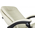  Кресло руководителя Бюрократ T-9950MSG-F слоновая кость (T-9950MSG-F/IVORY-PU) эко.кожа крестов. пластик подст.для ног 