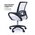  Кресло офисное BYROOM Office Staff plb (VC6001plb-G) серый 