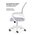  Кресло офисное BYROOM Office Staff plw (VC6001plw-G) серый 