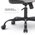  Кресло офисное BYROOM Office Brief (HS-3604-1-G) Grey 
