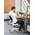  Кресло офисное BYROOM Office Template (VC6007-BW) черный/белый 