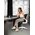  Кресло офисное BYROOM Office Template (VC6007-BW) черный/белый 