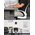  Кресло офисное BYROOM Office Template (VC6007-BW) черный/белый 