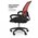  Кресло офисное BYROOM Office Staff plb (VC6001-plb-R) красный 