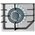  Варочная поверхность BROOX GR04d60H00 Mt Ts матовый 