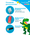  Звуковая зубная щетка Brush-Baby KidzSonic BRB192 Динозавр 
