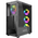  Корпус Powercase Mistral S4B (CMSB-L4), Tempered Glass, 4x 120mm FRGB Fans, чёрный, ATX 