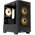  Корпус HSPD M330 (M330-TGBK-ARGB), без БП, Mesh Mini-tower, Black, TG, 0.6 SPCC, 3x120mm ARGB mATX, mITX 175/330/160mm 2x2.5", 4xPCI 1xUSB-A 3 