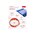  Коврик акупунктурный Bradex KZ 0075 Нирвана 