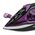  Утюг Sonnen SI-270 (455280) черный/фиолетовый 