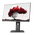  Монитор RDW Computers RDW2402K/F00B3 черный 