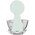  Кухонные весы SMEG KSF01PGWW пастельно-зеленый 
