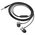  Наушники HOCO M106 Fountain metal universal earphones with microphone металически-серый 