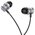  Наушники HOCO M106 Fountain metal universal earphones with microphone металически-серый 