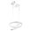  Наушники HOCO M101 Pro Crystal sound Type-C wire-controlled digital earphones with microphone белый 