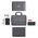  Сумка Satechi ST-LTB13 Water-Resistant Laptop Carrying Case Нейлон, Серый 