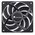  Кулер JONSBO CR-3000E LGA1700/1200/115X/AM5/AM4 (TDP 260W, PWM, 2 x 120mm Black Fan, 7 тепловых трубок, 4-pin) Retail 