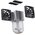  Кулер JONSBO CR-3000E LGA1700/1200/115X/AM5/AM4 (TDP 260W, PWM, 2 x 120mm Black Fan, 7 тепловых трубок, 4-pin) Retail 