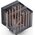  Кулер JONSBO CR-3000E LGA1700/1200/115X/AM5/AM4 (TDP 260W, PWM, 2 x 120mm Black Fan, 7 тепловых трубок, 4-pin) Retail 