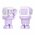  СЗУ UGREEN CD361 (35291) USB-A+2*USB-C 65W Nexode Robot GaN Tech Fast Charger Purple 