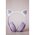  Гарнитура Miru CAT EP-W10 (W103) сиреневый 
