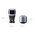  СЗУ UGREEN CD361 (25685B) USB-A+2*USB-C 65W Nexode Robot GaN Tech Fast Charger Gray 