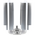  Кулер Thermalright Peerless Assassin 120 SE White ARGB LGA115X/1200/1700/AM4/AM5 Dual Tower, 2x120mm ARGB PWM Fan, медное основание, 6 тепл. трубок 