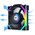  Вентилятор Lian Li UNI Fan SL Wireless LCD 120 Reverse Blade (G99.12RSLLCD1W1B.R0)/12RSLLCD1W1B Black/120x124,5x28мм(1.6” LCD, PWM, ARGB, 1900 об/мин) 