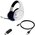  Наушники с микрофоном HyperX Stinger Core Wireless PS5 (CS002-WA) белый/голубой 4P5J1AA 