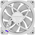  Вентилятор Powercase (M55-12W ARGB) White 120x120x25мм (PWM, 4pin PWM (M+F)+ 3pin ARGB (M+F), 600-1800 об/мин) Bulk 