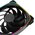  Вентилятор Geometric Future Squama 2503B-14 Single Pack (1F2503B114000) / 140mm, PWM, 2400 RPM, 91.15 CFM, 34.0 dBA, 5V ARGB, Black 