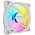  Вентилятор Powercase (M55MR-12W ARGB) White 120x120x25мм (PWM, 4pin PWM (M+F)+ 3pin ARGB (M+F), 600-1500 об/мин) Bulk 