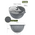  Казан для плова Мечта Premium 57901 grey 7л 
