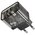  СЗУ HOCO N34 Dazzling dual-port USB-A+Type-C PD20W, Type-C to Type-C (прозрачный-черный) 