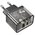  СЗУ HOCO N34 Dazzling dual-port USB-A+Type-C PD20W, Type-C to Type-C (прозрачный-черный) 