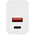  Сетевое зарядное устройство Digma DGW2D 20W 3A+1A (PD+QC) USB-C/USB-A универсальное белый (DGW2D0F110WH) 