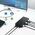  KVM-переключатель UGREEN CM200 50744 HDMI Switch Box 2 In 1 Out KVM Switching Black 