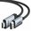 Кабель UGREEN DP119 15774 DP to HDMI 4K Cable 2m Black/Silver 