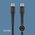  USB кабель Deppa 72518 Armor USB Type-C-USB Type-C, Black (1м) 