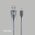  USB кабель Deppa 72289 Ceramic USB-Type-C Grey (1м) 