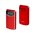  Мобильный телефон MAXVI E11ds Red-Silver 