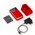  Мобильный телефон MAXVI E11ds Red-Silver 