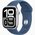  Smart-часы Apple Watch Series 10 MWWC3LW/A 42мм OLED корп.серебристый Sport Band рем.синий разм.брасл. 150-200мм 
