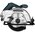  Пила циркулярная Zitrek ZKCS1400 (085-1304) 1400Вт 